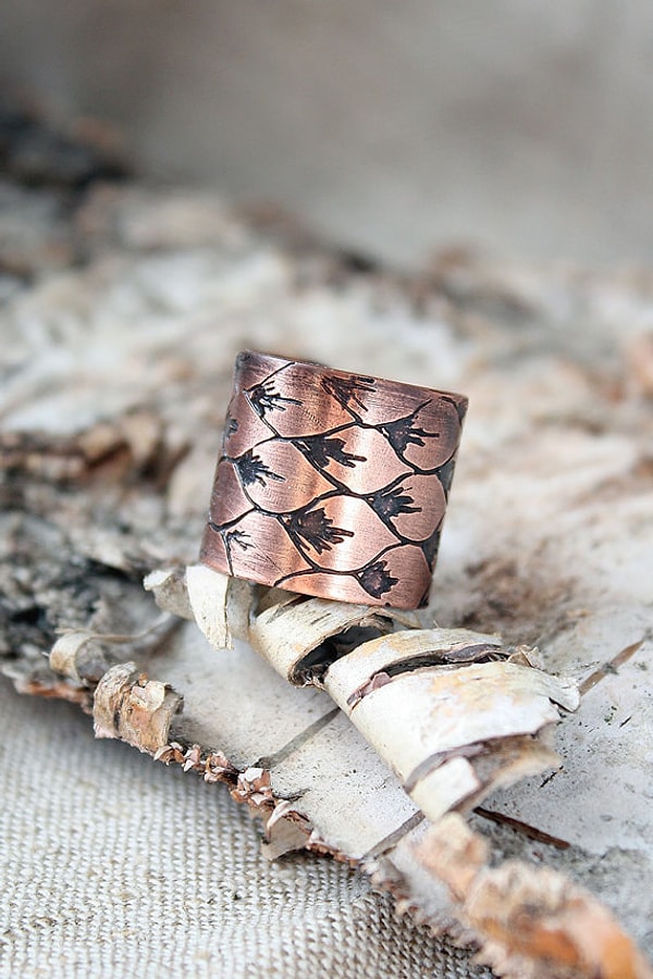 1. Кольцо под чешую дракона