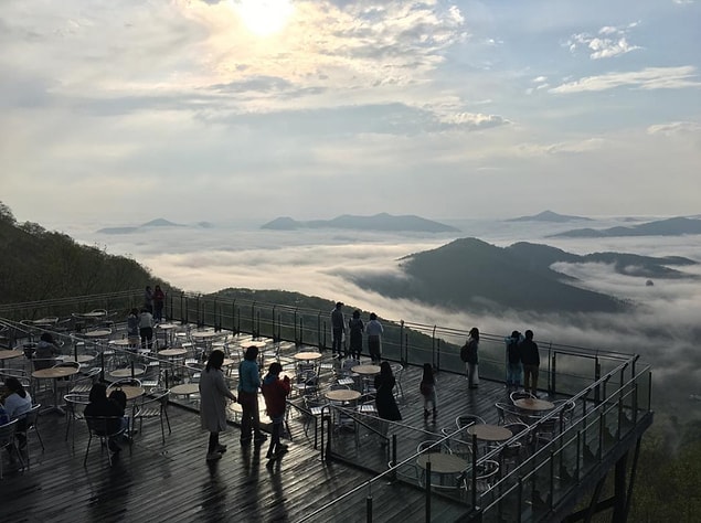 Unkai Terası | Tokachi, Japonya.