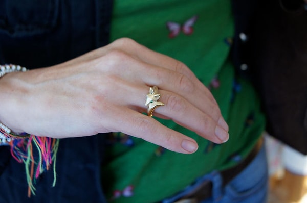 3. Кольцо-лисичка