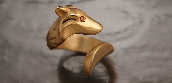 Ювелирные изделия из бронзы и серебра в форме зверей