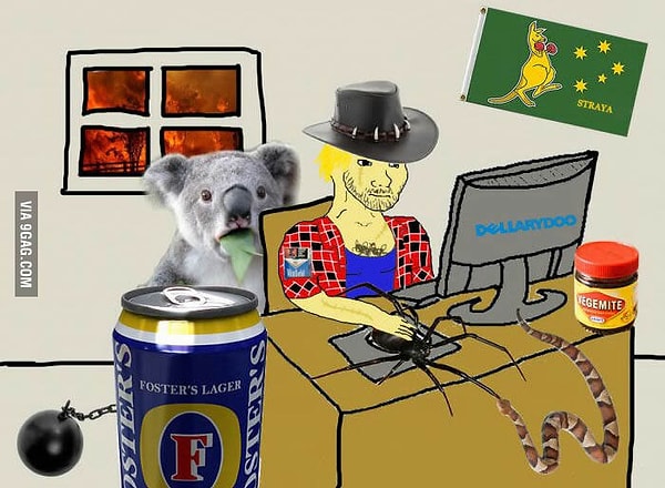 2. "Что приходит на ум моим знакомым, когда я говорю, что я из Австралии"