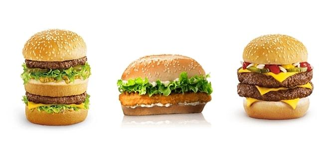 Bu Burgerlerden Kalorisi En Yüksek Olanı Hiç Kimse Bilemiyor!