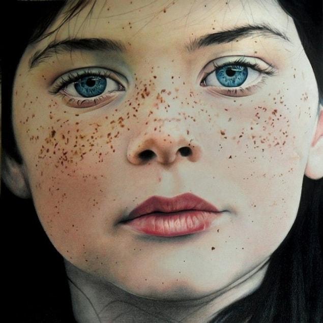 Amy Robins - Colored pencil on cartridge paper