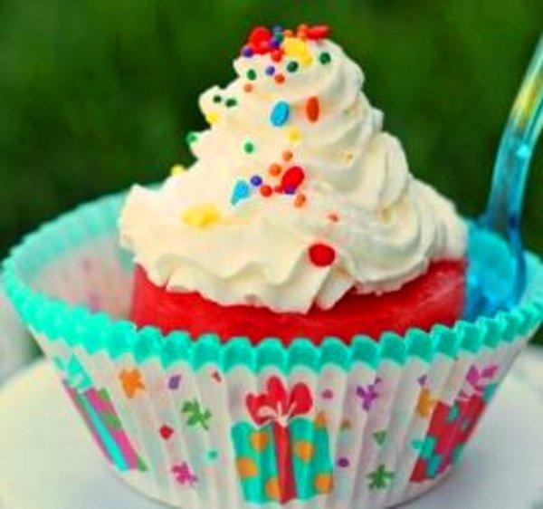4. Karpuz Cupcake
