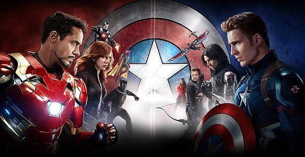 1. Kaptan Amerika: Kahramanların Savaşı (2016)   | IMDb 8.3