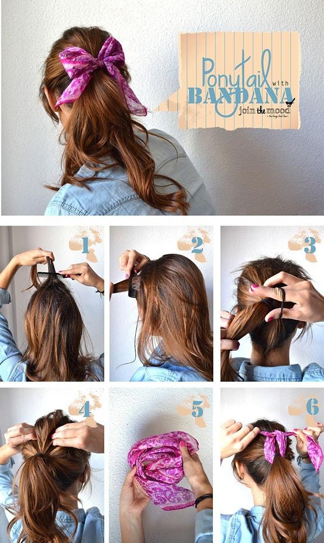 11. If you want to pimp your regular ponytail, this one is for you.