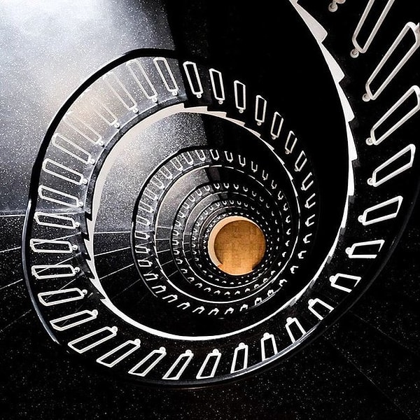 4. Лестница где-то в Копенгагене, Дания