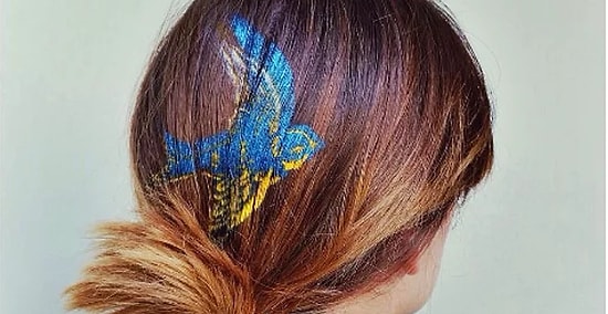 Тренд лета: принты на волосах!