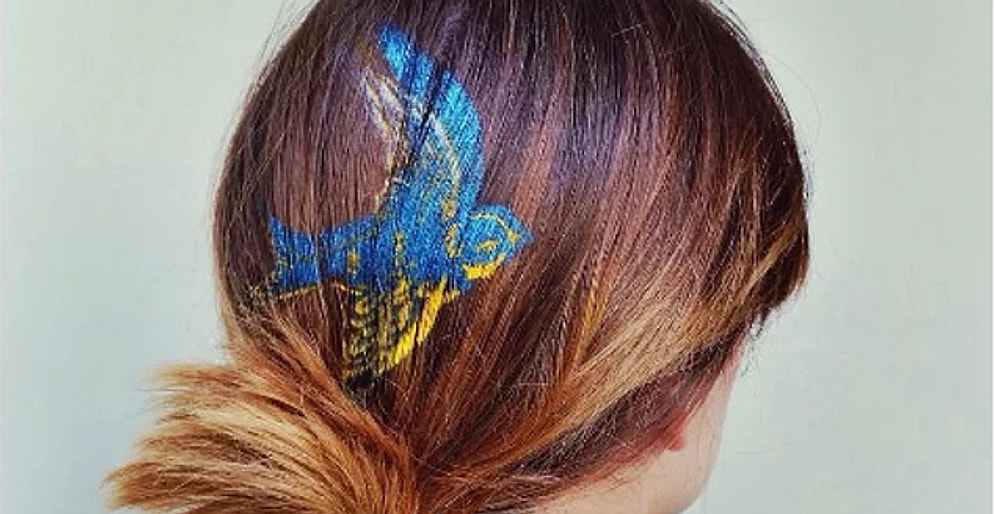 Тренд лета: принты на волосах!