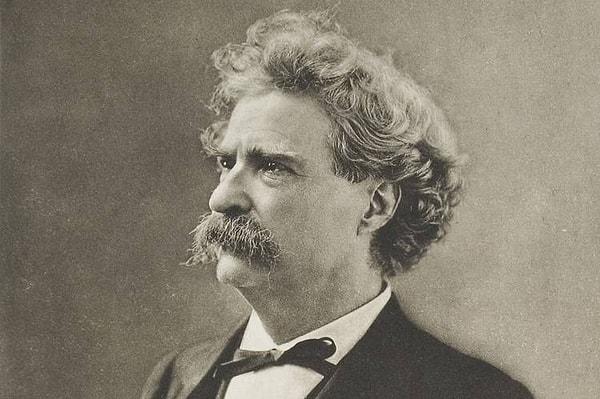 6. Mark Twain'in kuyruklu yıldız geçişiyle çerçevelenmiş hayatı.