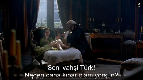 19. Outlander dizisinde erkek hizmetçisine ağda yaptıran Fransız kadın, acı çekmesi üzerine bu repliği sarf ediyor.