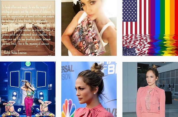 18. Jennifer Lopez (@jlo) - 46.3 миллионов подписчиков.