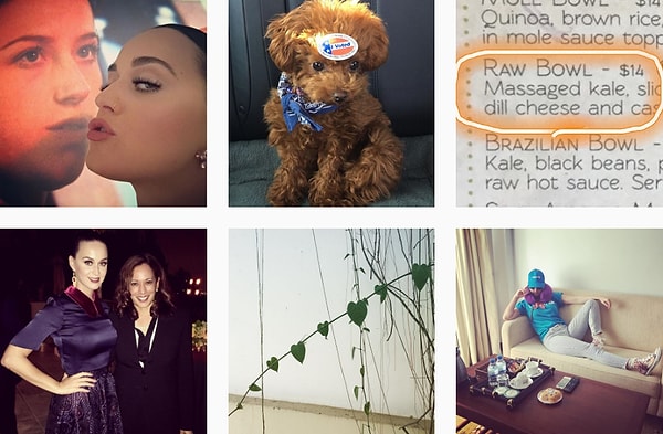 17. Katy Perry (@katyperry) - 50.2 миллионов подписчиков.