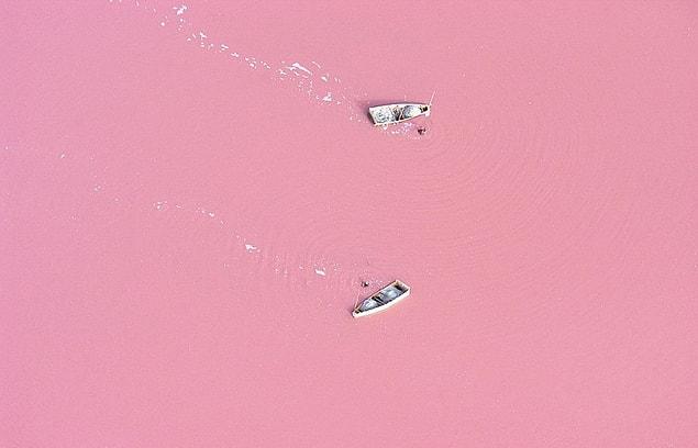 15. Lake Retba, Senegal