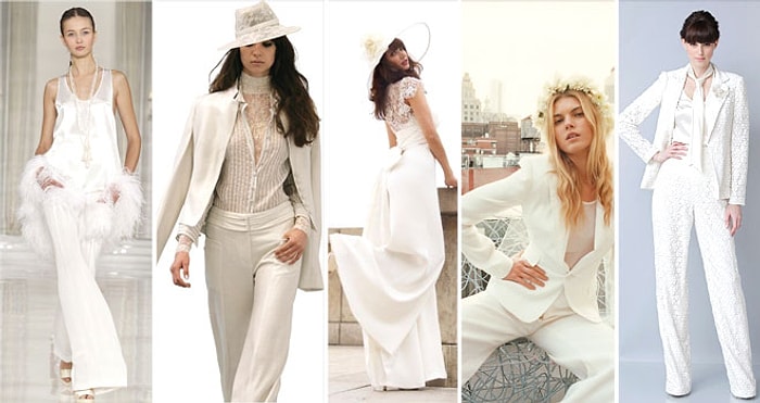 Alışılmışın Bir Tık Dışına Çıkıyoruz: Karşınızda Pantolonlu 20 Gelinlik Modeli