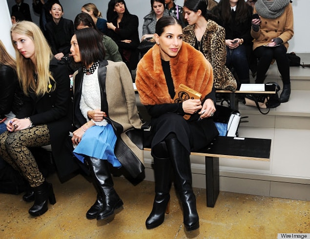 You can see her in the Front Row at the next fashion week. Fashion world loves Deena!