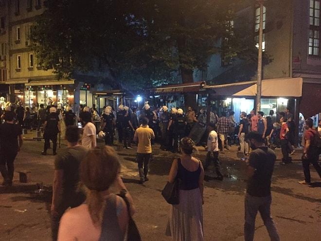Firuzağa'daki Saldırıyı Protesto İçin Toplananlara Müdahale
