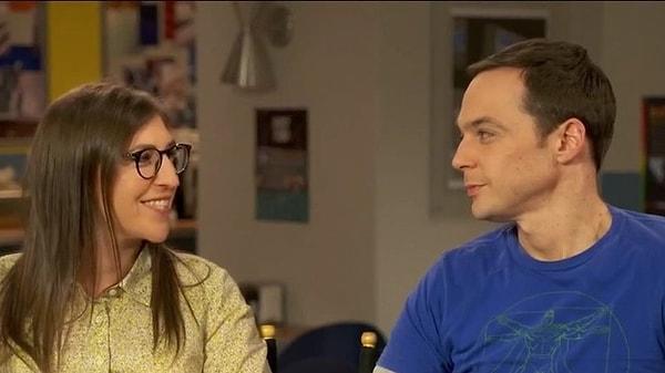 Amy ve Sheldon çıktınız!