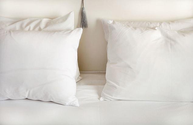 19. Dirty pillow covers.
