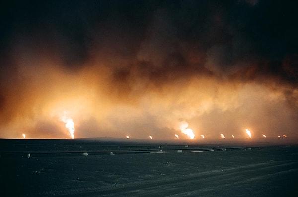 7. Kuveyt petrol yangını, 1991