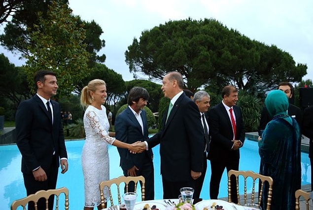 Ersin Düzen, Burcu Esmersoy, Rıdvan Dilmen, Rıza Çalımbay ve Tanju Çolak
