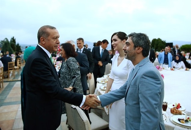 Necati Şaşmaz ve eşi