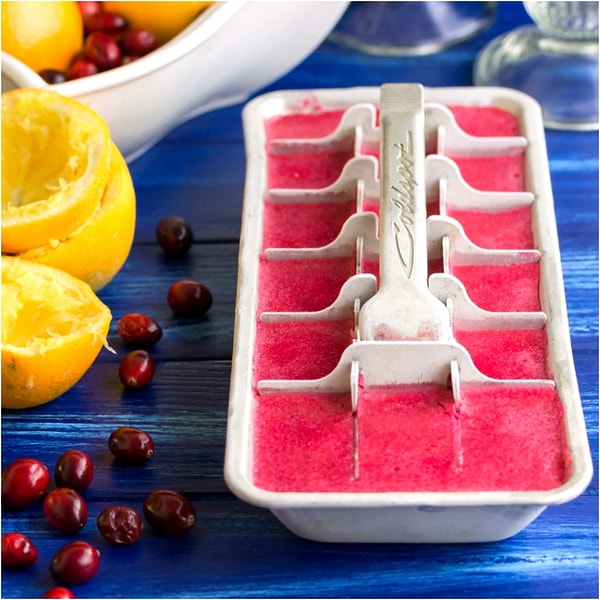 2. Клюквенный лед!