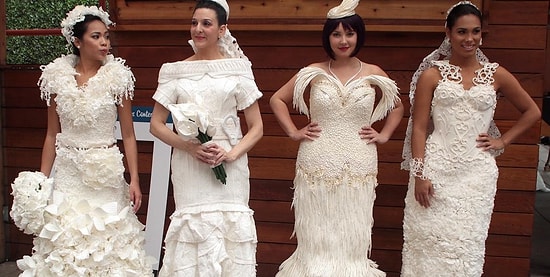 Топ-10 свадебных платьев из туалетной бумаги: 12-ый ежегодный конкурс