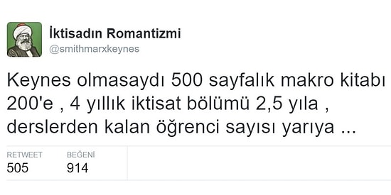 İİBF'lilerin Hislerine Tercüman Olan İktisadın Romantizmi Hesabından 23 Eğlenceli Tweet