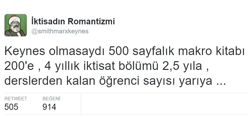 İİBF'lilerin Hislerine Tercüman Olan İktisadın Romantizmi Hesabından 23 Eğlenceli Tweet