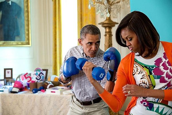 23. Sosyal sorumluluk konularında hem eşi Michelle hem de Barrack Obama fazlasıyla ön planda oldular.