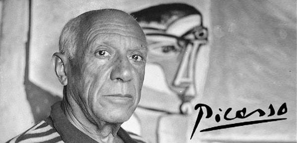 8. Pablo Picasso İtalyandır.