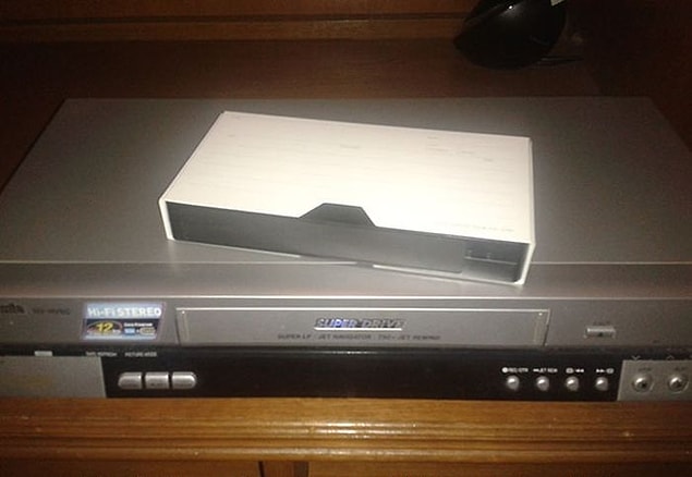 11. The satisfactory feeling when you put a tape into a VHS player.