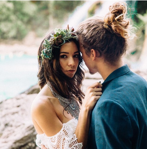 21. Выделиться из толпы невест сногсшибательными суккулентами...