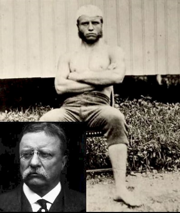 13. Этот суровый чувак - 18-летний Теодор Рузвельт