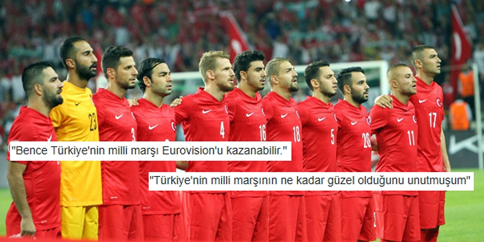 Euro 2016'da İstiklal Marşımızı Dinleyip Düşüncelerini Belirten 26 Yabancı Futbolsever