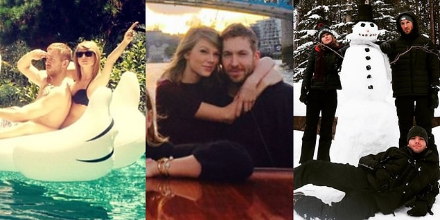 He deleted every single photo that he took with Taylor Swift.