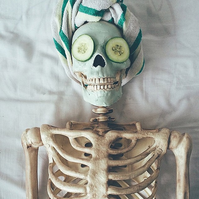 1. Feelin fresh and beautiful ^_^ #mask #horrific #ihihi
