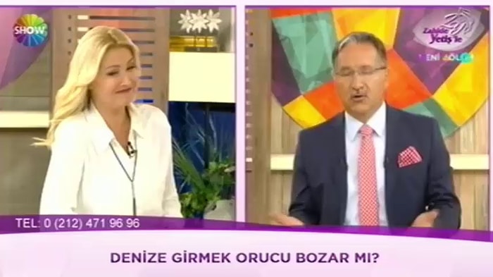 Mustafa Karataş: "Oruç Tutarken Denize Giren Günahkardır!"