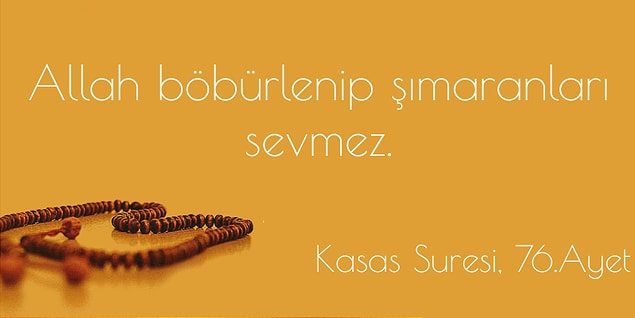 Kasas Suresi, 76. Ayet!