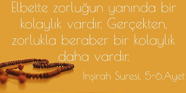 İnşirah Suresi, 5-6. Ayet!