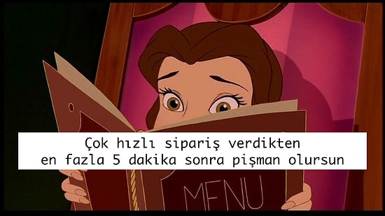 Restoranda Menü Geldiğinde Asla Yemek Seçemeyenlerin Anlayacağı 13 Durum