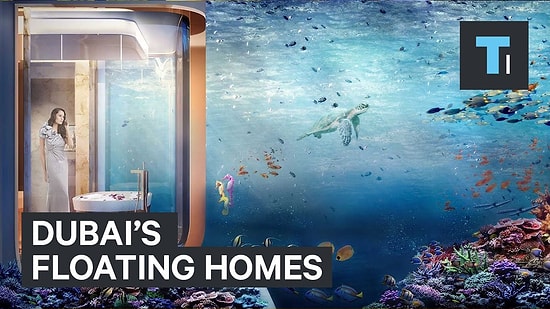 Первую плавучую виллу в Дубае спустили на воду