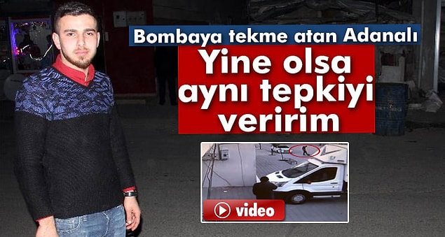 7. Tepikleme yöntemiyle bomba gerçek mi değil mi kontrolü yapmak.