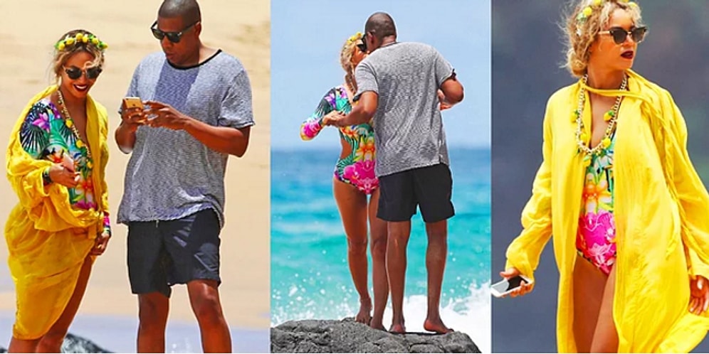 19 фотографий о том, как Бейонсе и Джей-Зи проводят свой отпуск на Гавайских островах