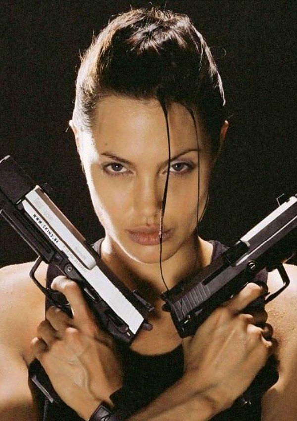 22. Lara Croft: Tomb Raider (2001) - Angelina Jolie
