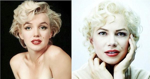 17. Marilyn Monroe rolünde Michelle Williams - Marilyn ile Bir Hafta, 2011