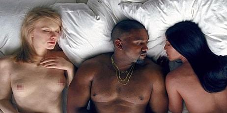 Dünya Böyle "Genişlik" Görmedi! Kanye West'in Son Klibi Adeta Çıplak Ünlüler Geçidi