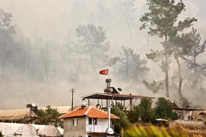 Antalya'daki Orman Yangını Kontrol Altına Alındı