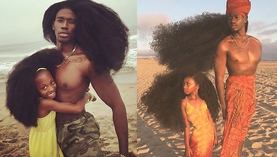 Безумная любовь и безумная причёска: Отец и дочь взорвали интернет!